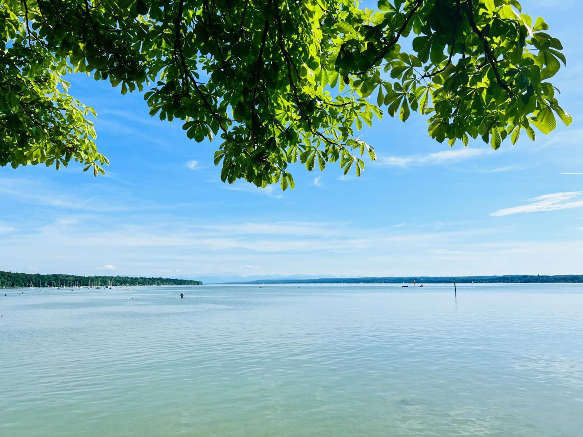 Schlafen Im Atelier - Einzigartiges Gaestezimmer Am Ammersee Apartman Schondorf am Ammersee Kültér fotó